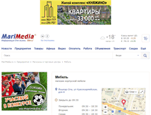 Tablet Screenshot of koneva.marimedia.ru